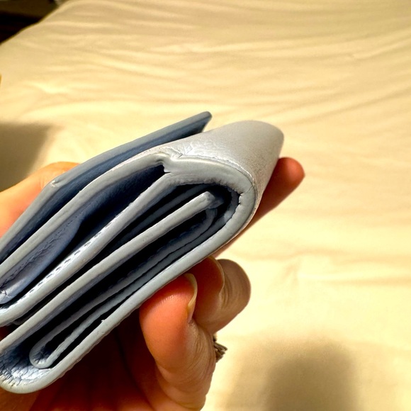 Louis Vuitton Compact Tri-fold Wallet- Baby Blue - Picture 5 of 15